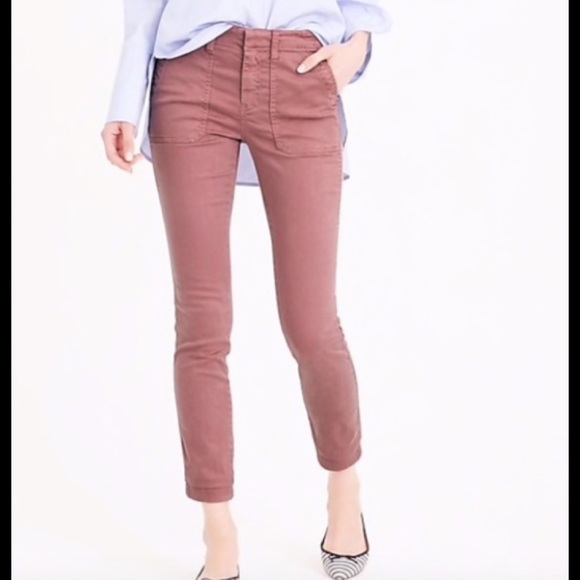 J. Crew Pants - NWT J. Crew Skinny Stretch Pants SZ 26 Pink
